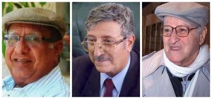 من اليمين: العيسى، د. المقالح، د. يوسف